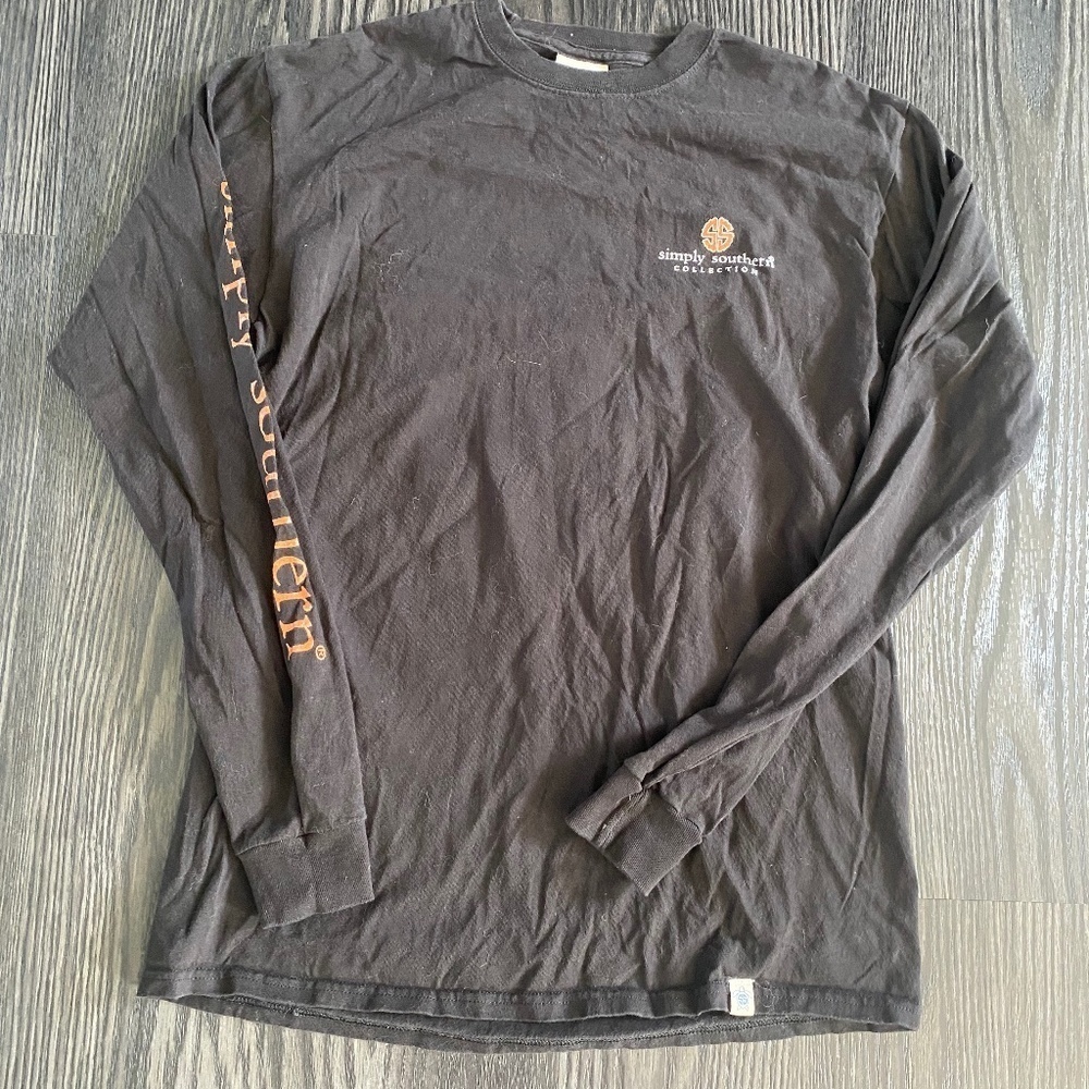 Simply Southern Halloween Long Sleeve Shirt / Size Med/ J-1